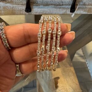 Elegant Gold and Silver Women's Bracelet